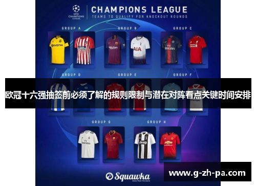 欧冠十六强抽签前必须了解的规则限制与潜在对阵看点关键时间安排